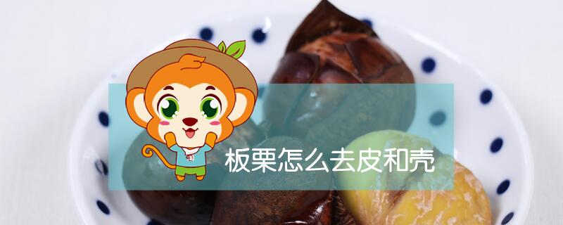 板栗怎么去皮和壳