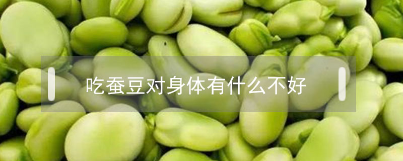 吃蚕豆对身体有什么不好