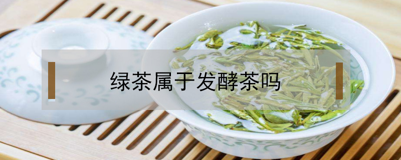 绿茶属于发酵茶吗